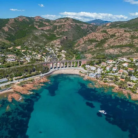 Petit Paradis Vue Mer- Et Calanques A 3 Mn * Saint-Raphaël