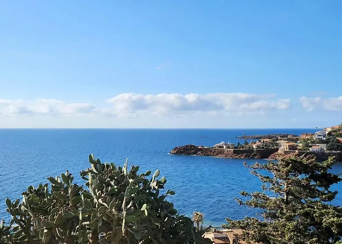 Vue Mer&terrasse Calme Parking St Raphaël